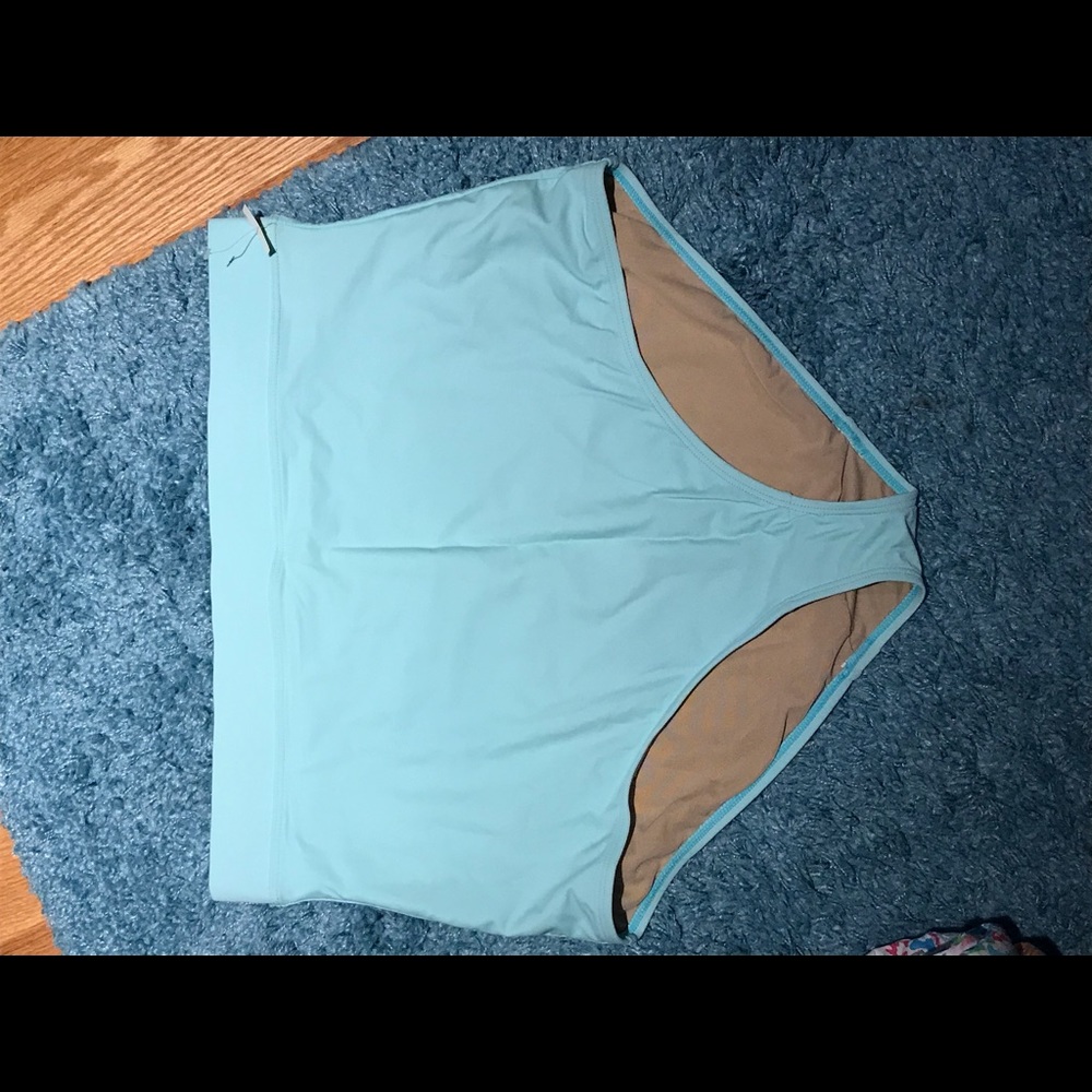 Mint High Waist Swim Bottom